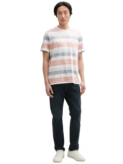 T-Shirt mit Streifenmuster