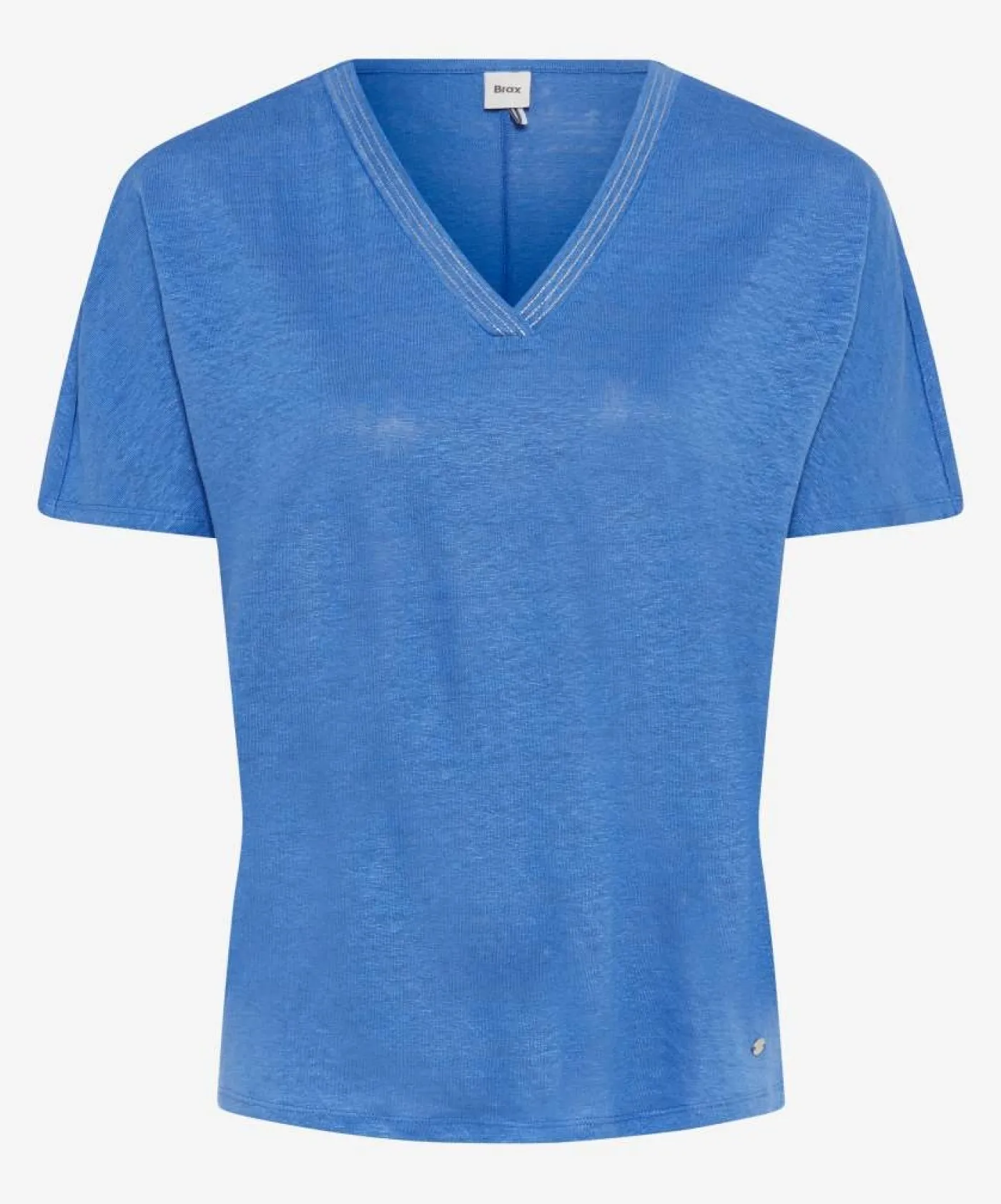 T-Shirt mit V-Neck
