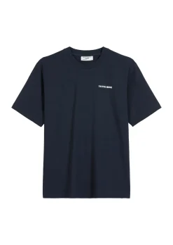 T-Shirt oversized mit Print auf Vorder- und Rückseite