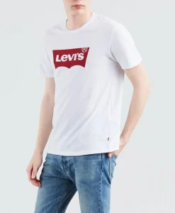T-Shirt Print weiß
