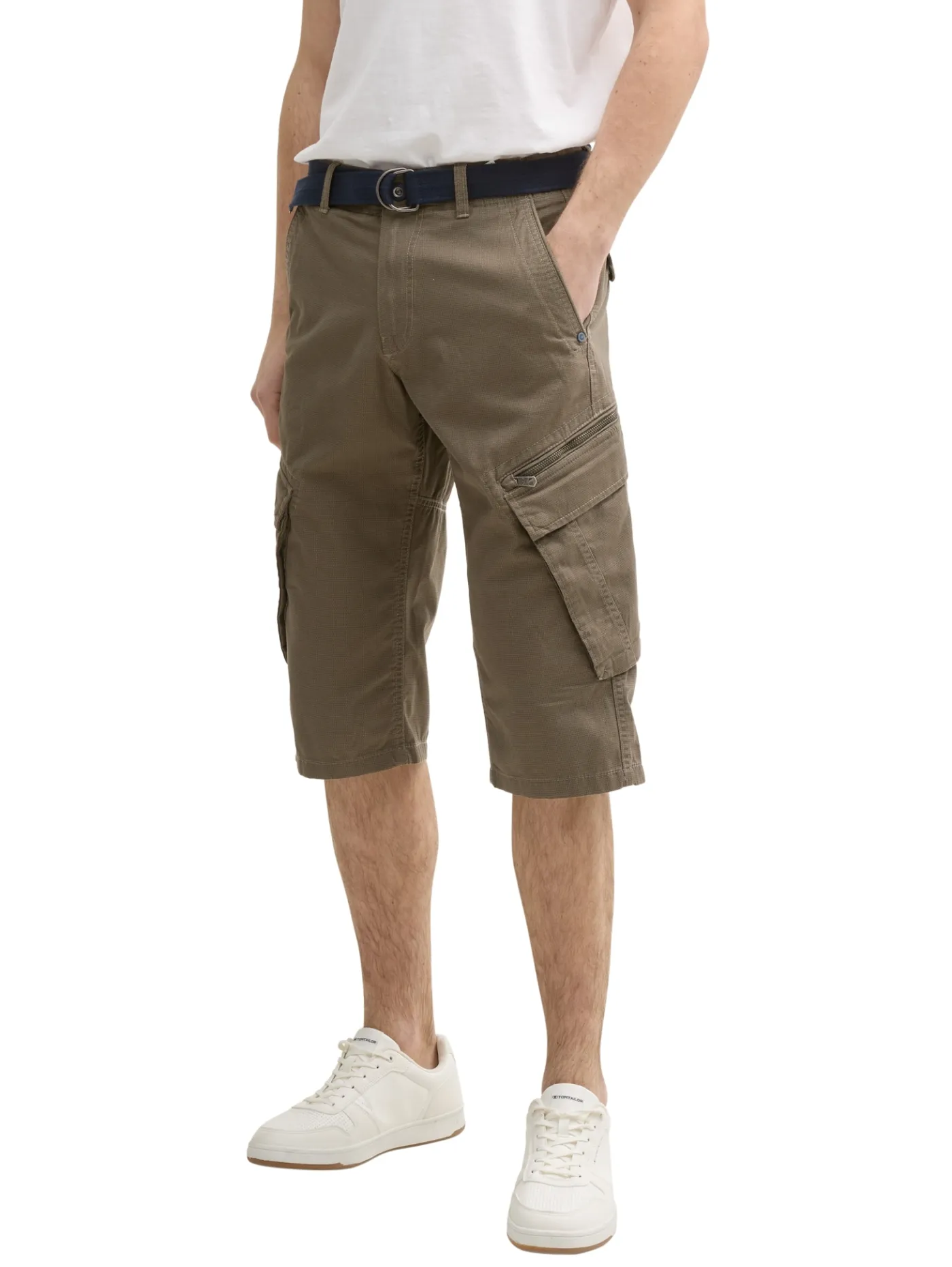 TTMAX Overknee Cargo Shorts mit Gürtel
