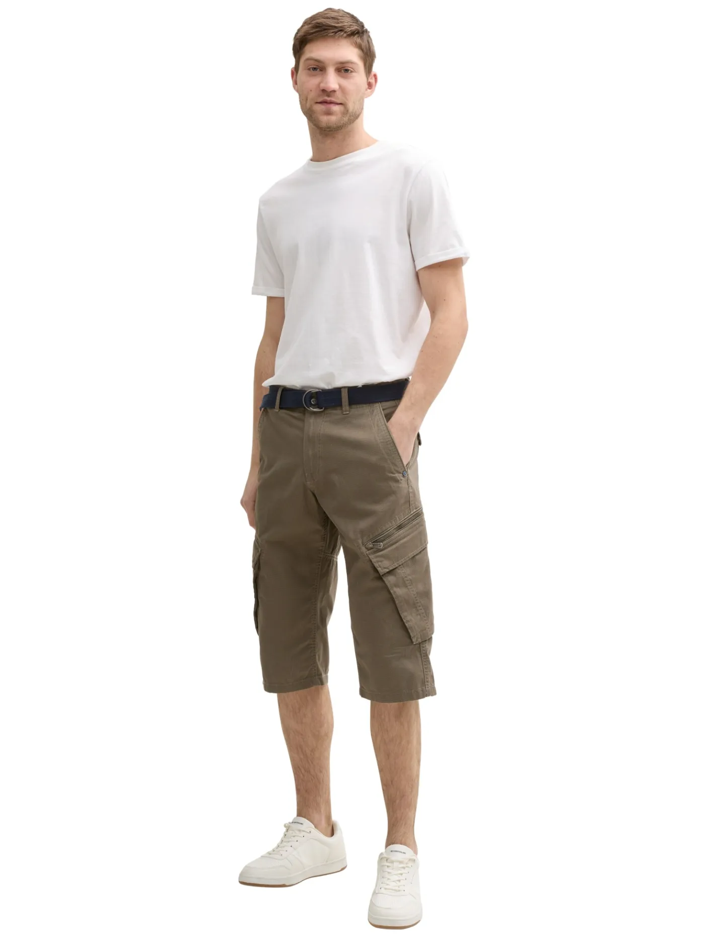 TTMAX Overknee Cargo Shorts mit Gürtel