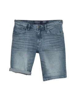 TTPIERS Slim Jeans Shorts mit Stretch