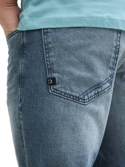 TTPIERS Slim Jeans Shorts mit Stretch
