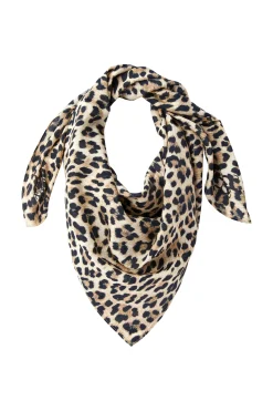 Tuch mit Leo-Print