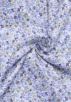 Twillhemd mit floralem Print