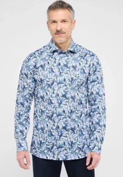 Twillhemd mit Print