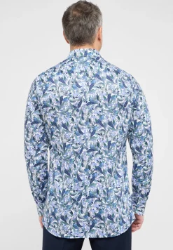 Twillhemd mit Print
