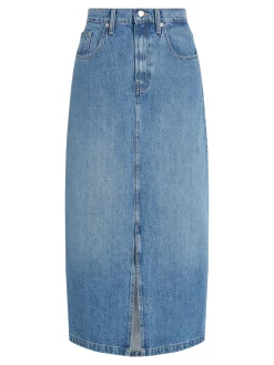 Uma Midi Jeansrock