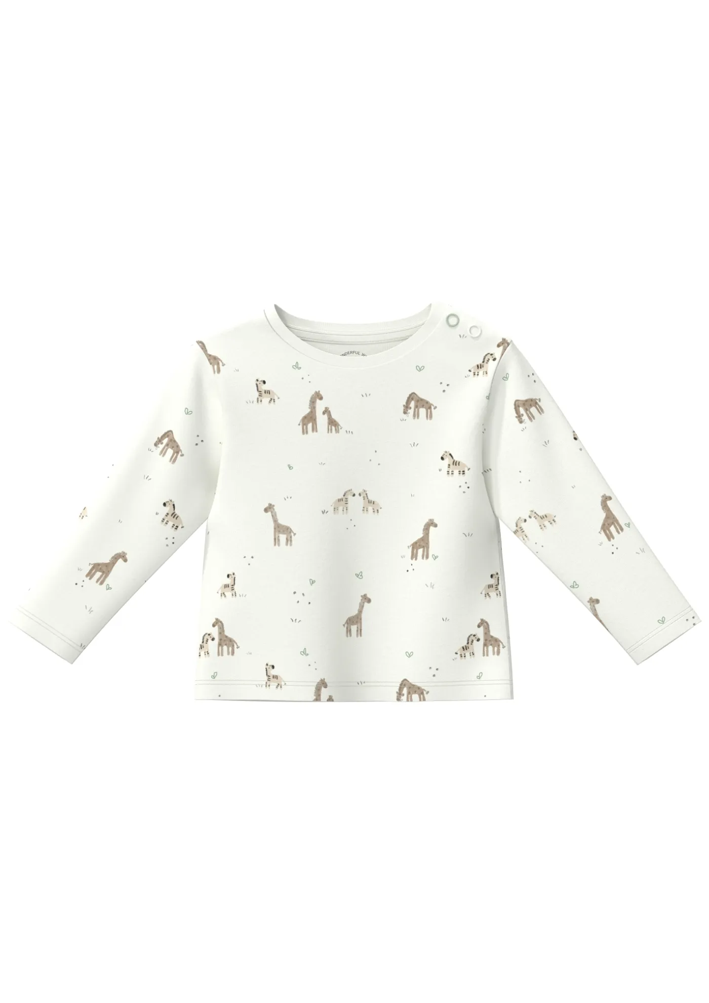 Unisex Longsleeve aus Baumwolle mit All-over-Print