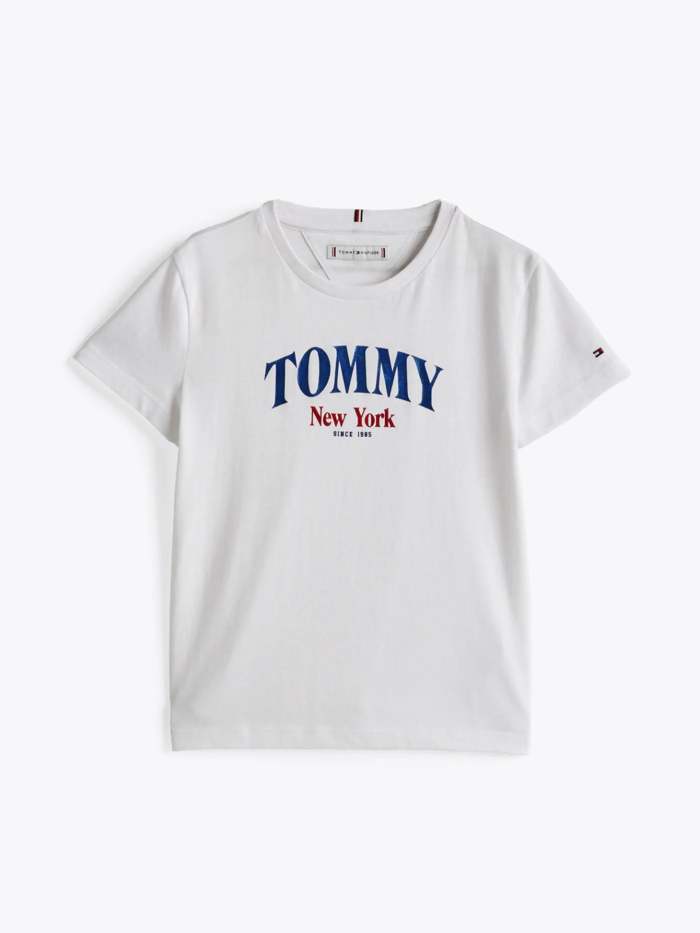 Varsity Rundhals-T-Shirt mit Logo