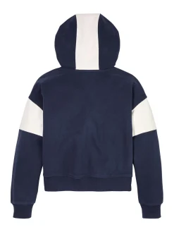 Varsity-Hoodie mit Color Block-Design
