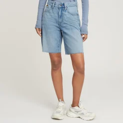 Viktoria Bermuda Short Raw Edge