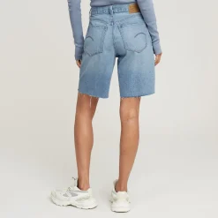 Viktoria Bermuda Short Raw Edge