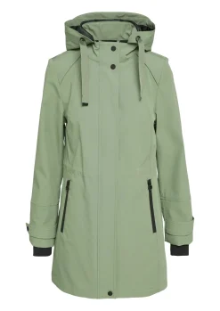Wasserabweisende Jacke mit Kapuze