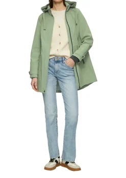 Wasserabweisende Jacke mit Kapuze