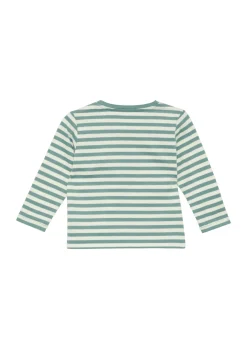 Weiches Baumwoll-Longsleeve mit Känguru-Applikation