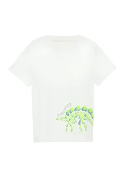 Weiches Baumwoll-T-Shirt mit Silicon-Print