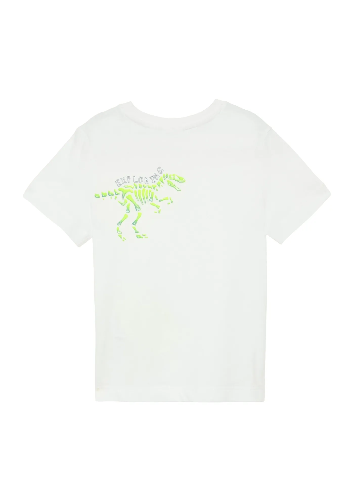Weiches Baumwoll-T-Shirt mit Silicon-Print