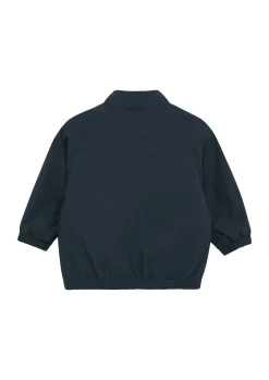 Wendejacke mit Stehkragen und Printdetail