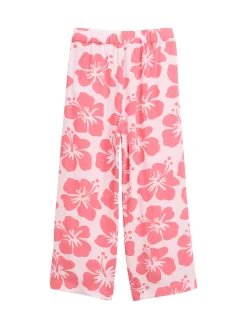 Wide Leg Culotte Hose
