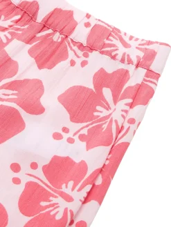 Wide Leg Culotte Hose