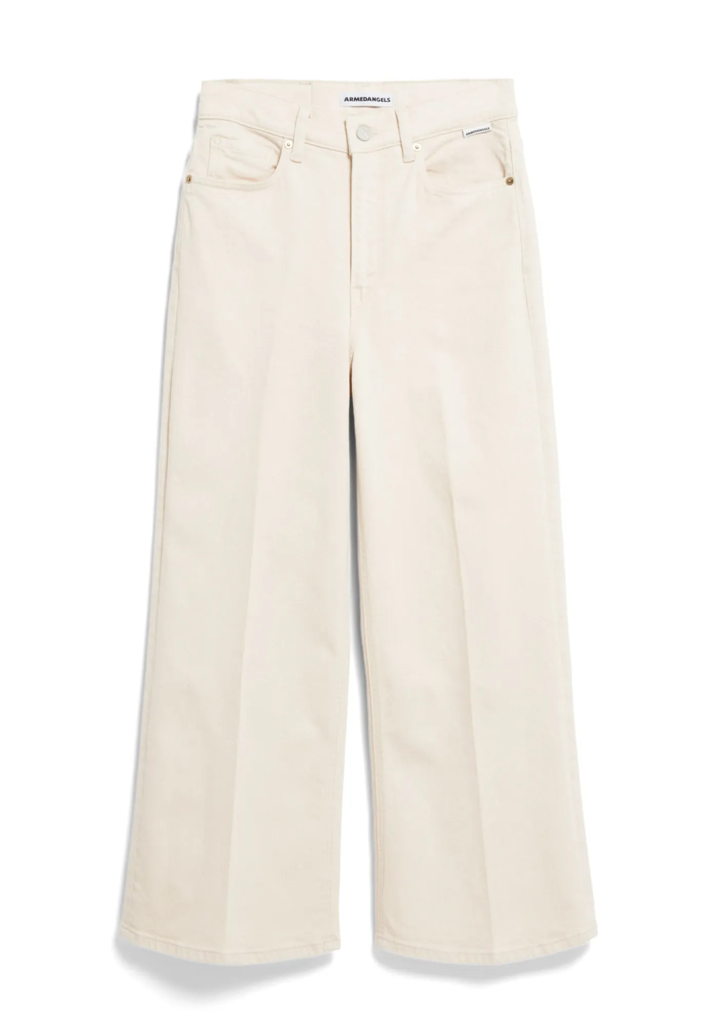Wide Jeans recycelte Baumwolle Comfort-Stretch MURLIAA CROPPED