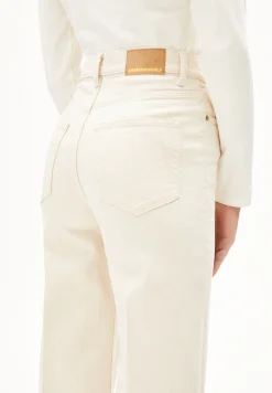 Wide Jeans recycelte Baumwolle Comfort-Stretch MURLIAA CROPPED