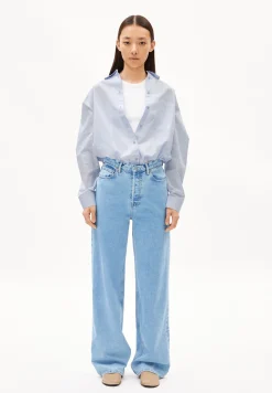 Wide Jeans recycelte Baumwolle ENIJAA