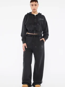 Zip Up Hoodie Cropped
